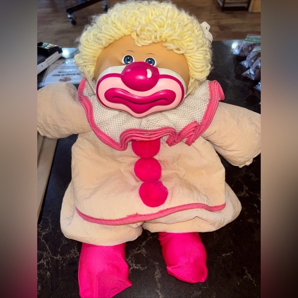 CABBAGE PATCH KIDS 1985 101A CLOWN DOLL CABBAGE PATCH BABY DIAPER CLOWN OUTFIT - Picture 1 of 14
